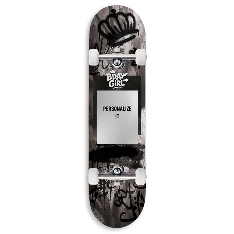 CCS Customs Birthday Skateboard Complete - Bday Girl made by CCS