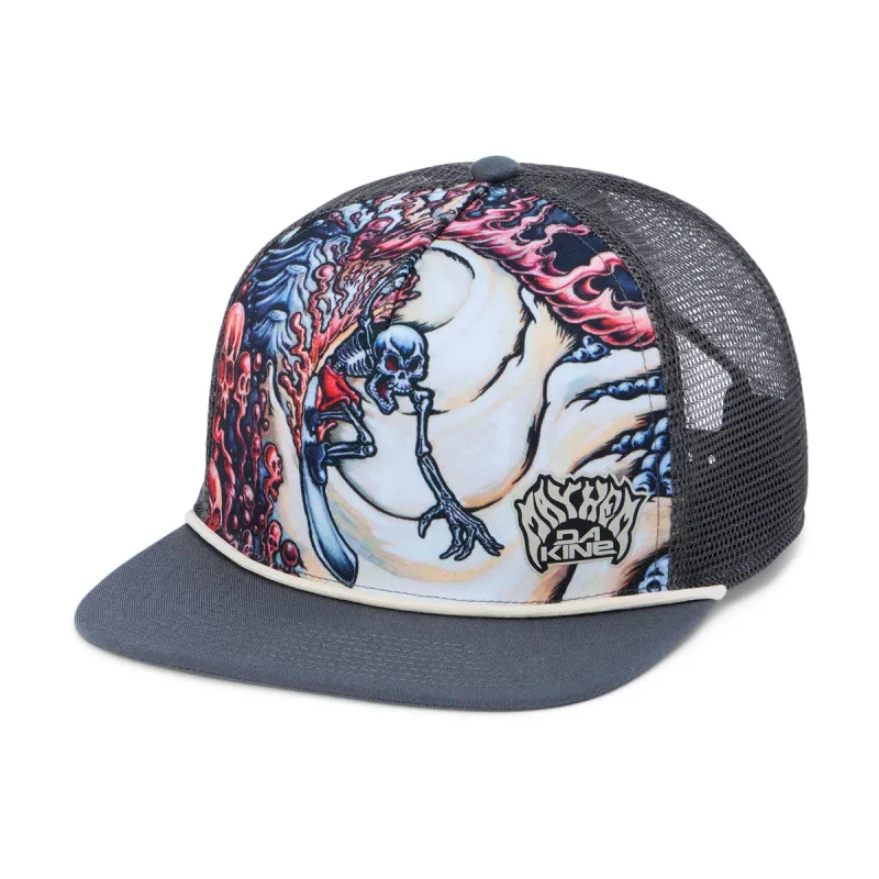 Dakine x Mayhem High Crown Trucker Hat - Mayhem Maroon made by Dakine