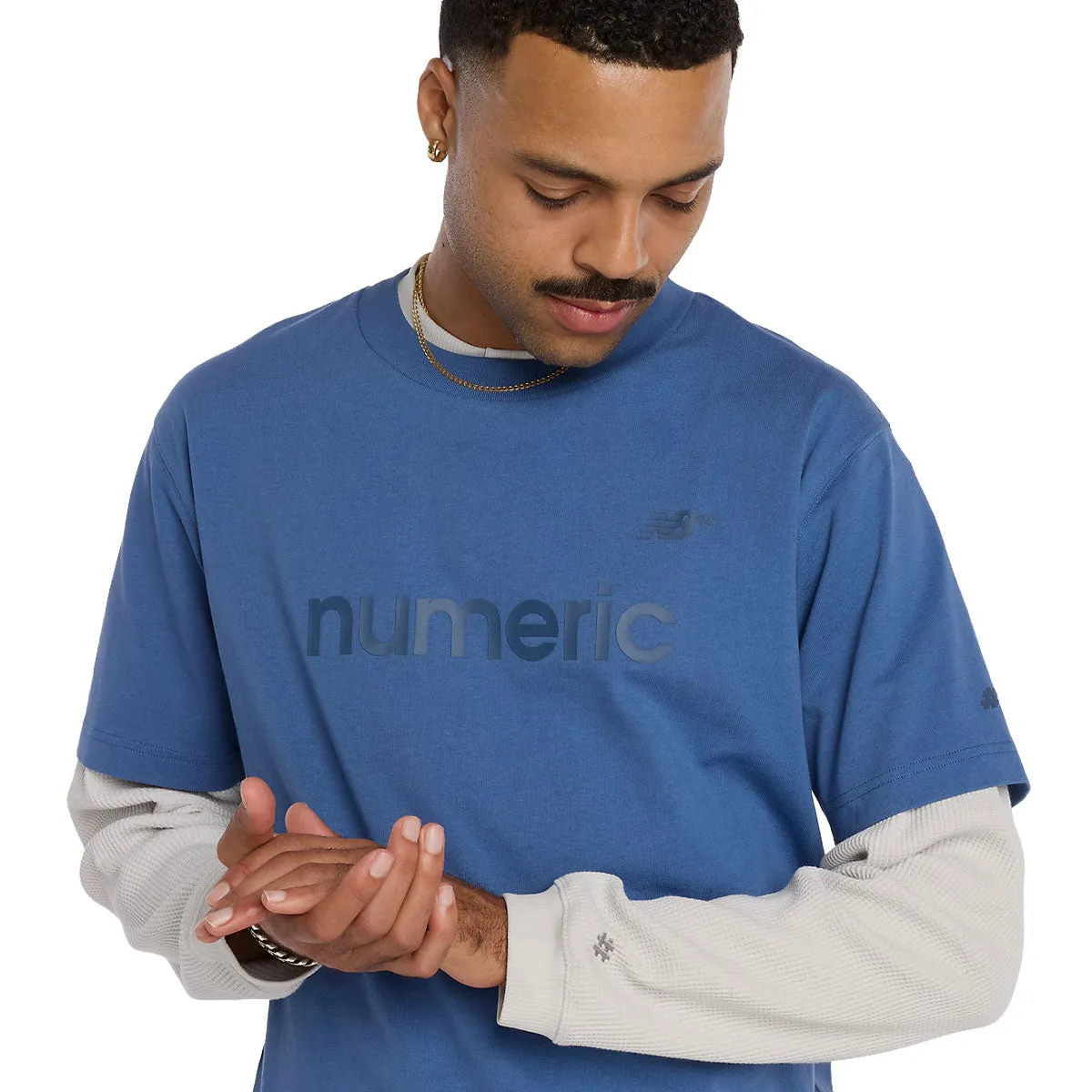 New Balance Numeric Cotton T-Shirt - Magic Blue sold by CCS product image thumbnail 3