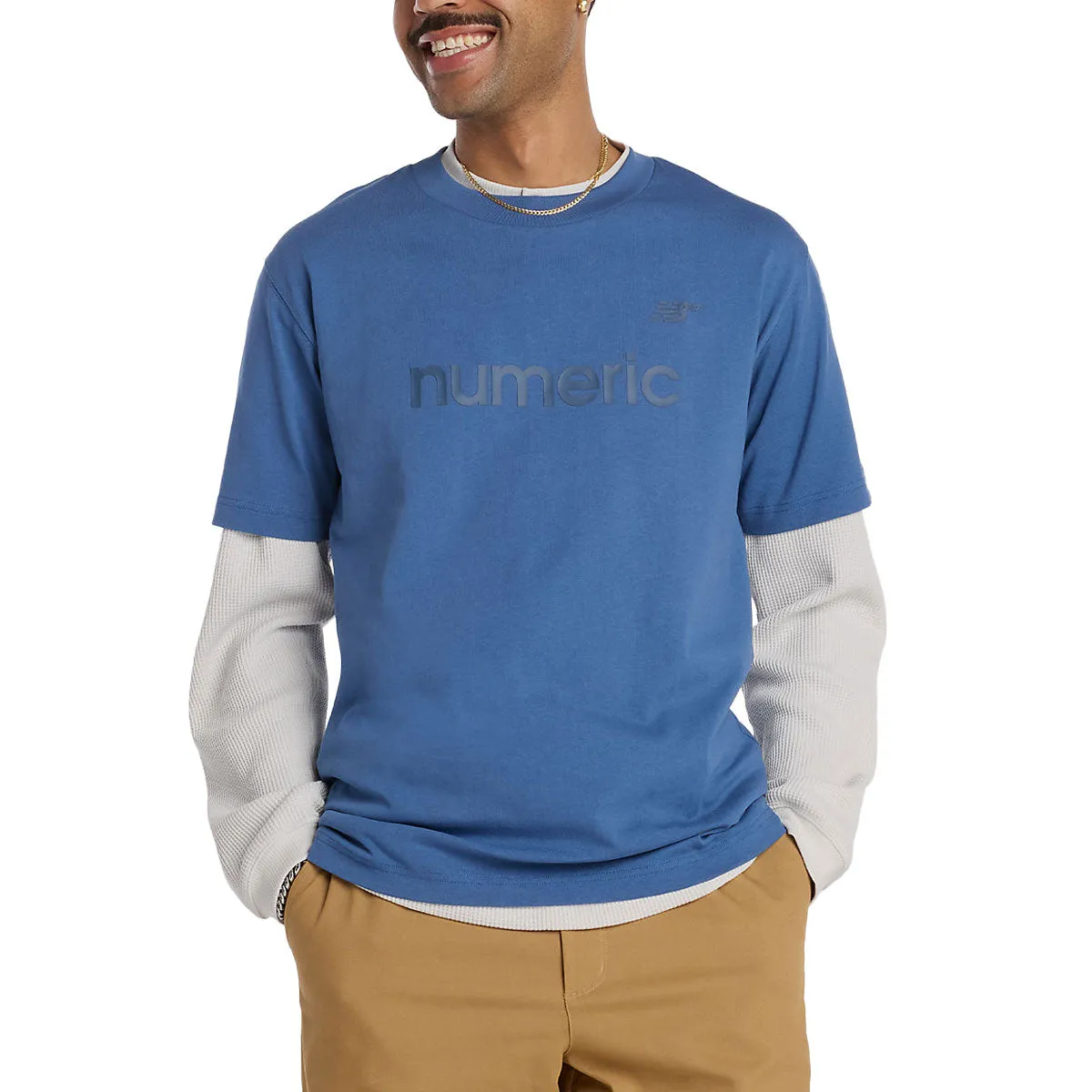 New Balance Numeric Cotton T-Shirt - Magic Blue sold by CCS product image thumbnail 2