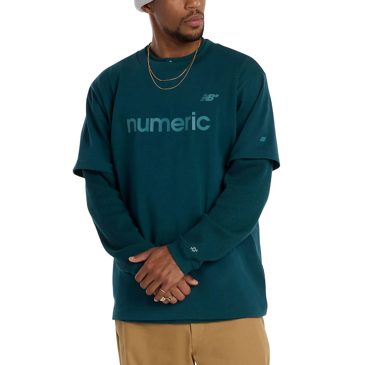 New Balance Numeric Cotton T-Shirt - Medusa Green sold by CCS product image thumbnail 2