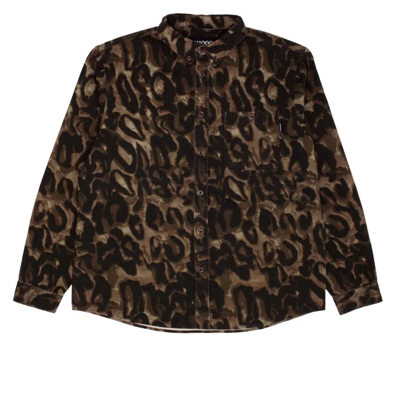 GX1000 Long Sleeve Button Down Flannel Shirt - Camo made by CCS