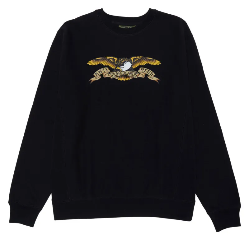 Anti-Hero Eagle Sweatshirt - Black made by CCS