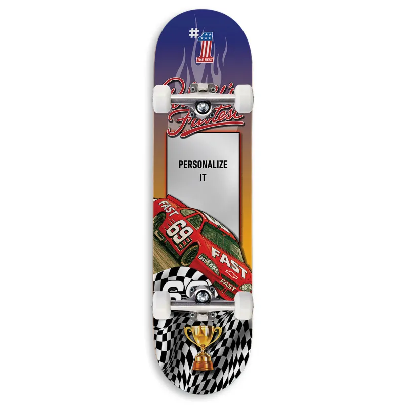 CCS Customs Photo Moments Skateboard Complete - Fastest Man made by CCS