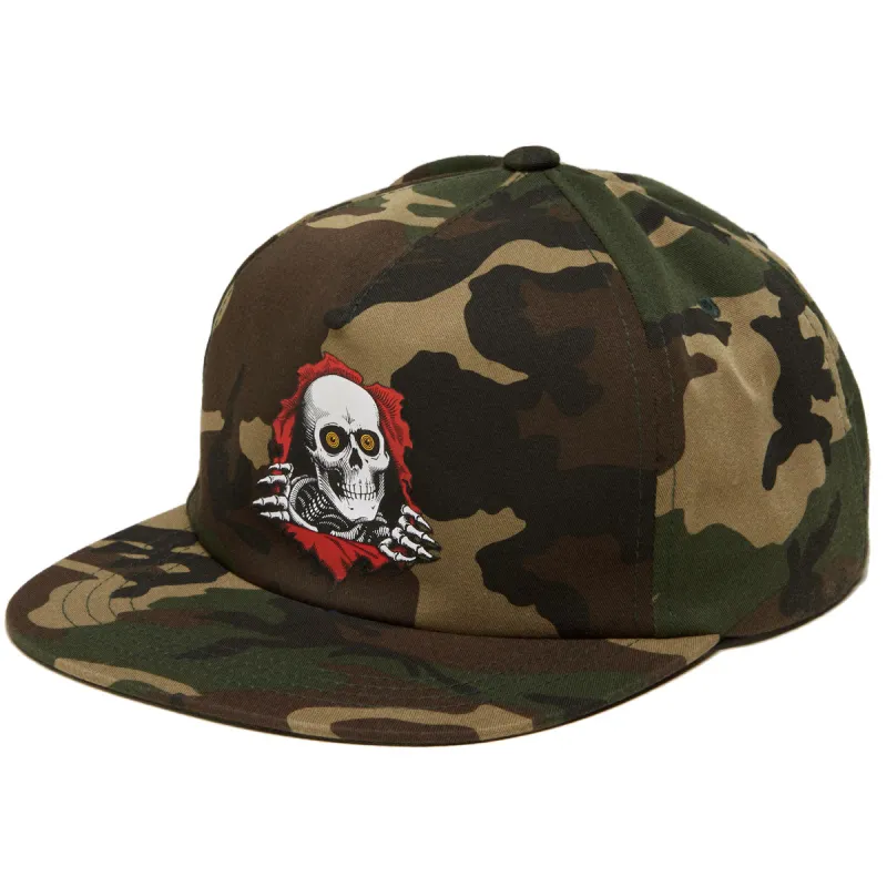 Powell-Peralta Ripper Snapback Hat - Camo made by Powell-Peralta