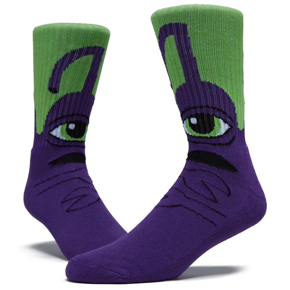 Toy Machine Sect Hug Socks - Purple sold by CCS product image thumbnail 2