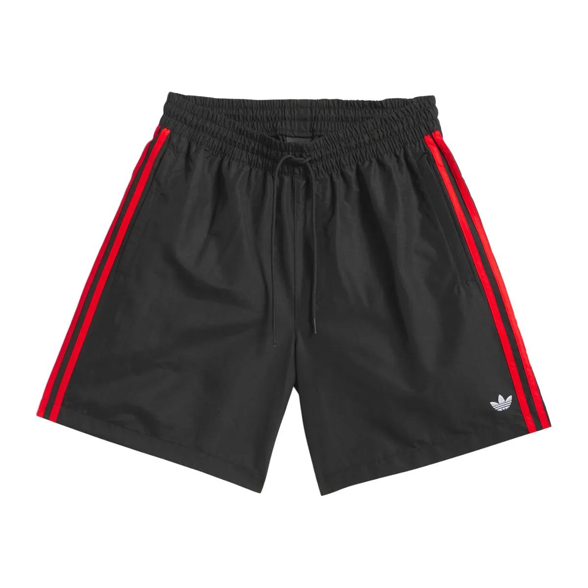 Adidas Skate Water Shorts - Black/White/Red sold by CCS