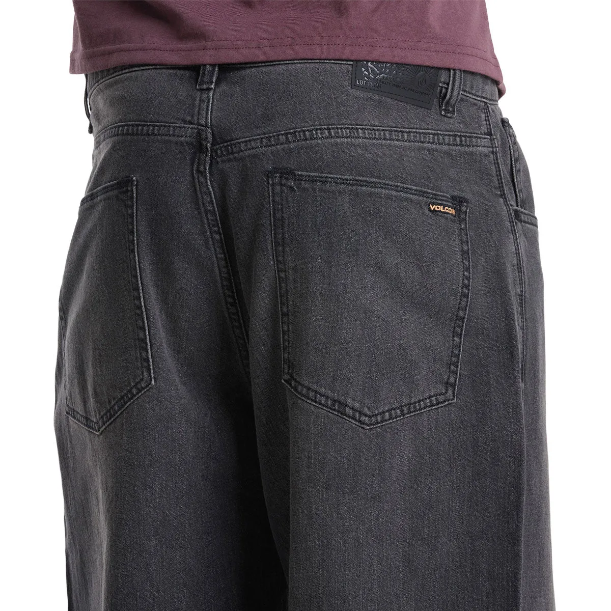 Volcom Chillow Denim Jeans - Black Grey sold by CCS product image thumbnail 4
