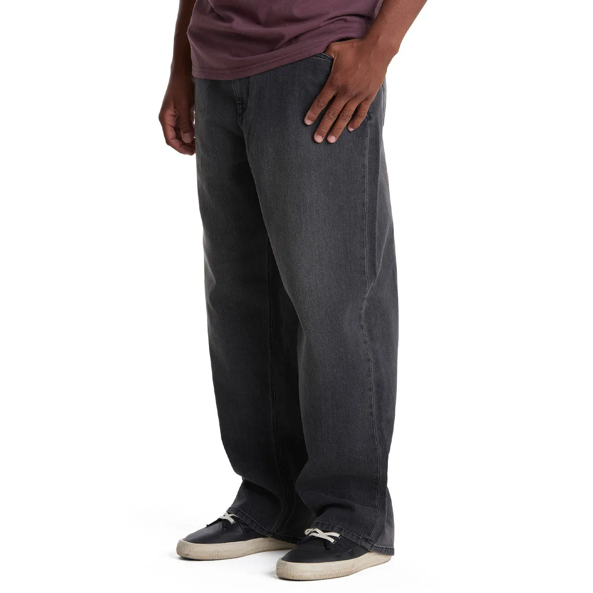 Volcom Chillow Denim Jeans - Black Grey sold by CCS product image thumbnail 3