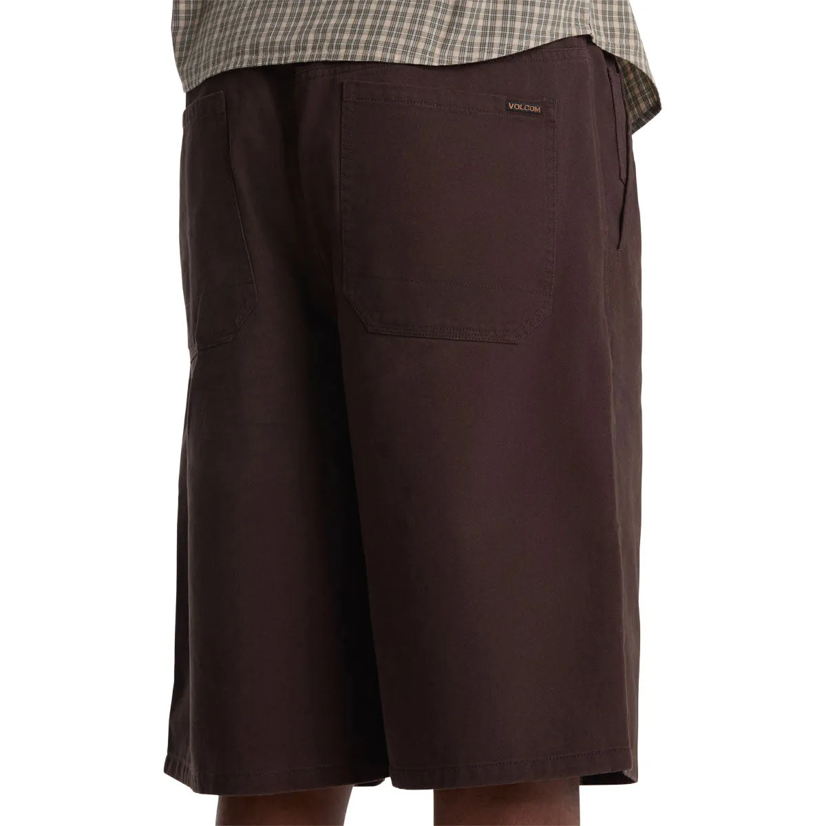 Volcom Chillow Plt Elastic Waist Chino VS 24 Shorts - Cacao sold by CCS product image thumbnail 5