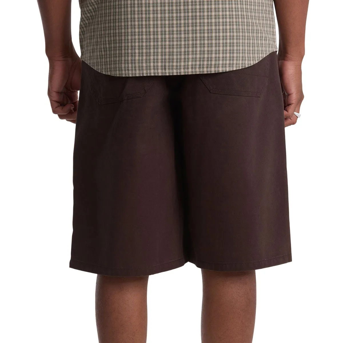 Volcom Chillow Plt Elastic Waist Chino VS 24 Shorts - Cacao sold by CCS product image thumbnail 3