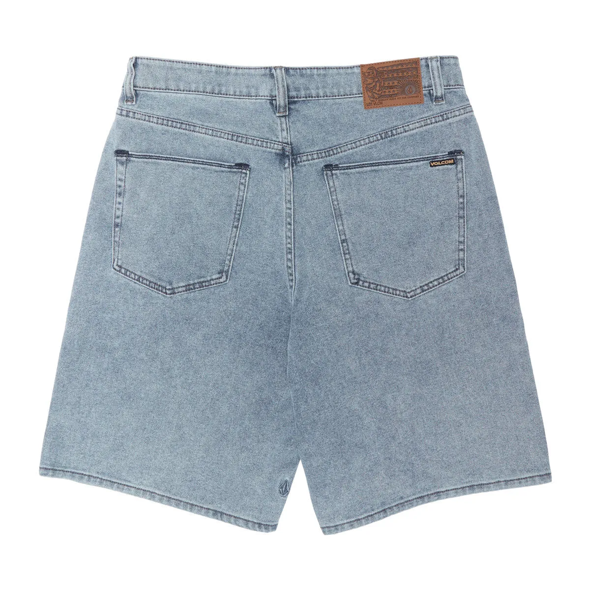 Volcom Billow Denim 22 Shorts - Dust Bowl Indigo sold by CCS product image thumbnail 5