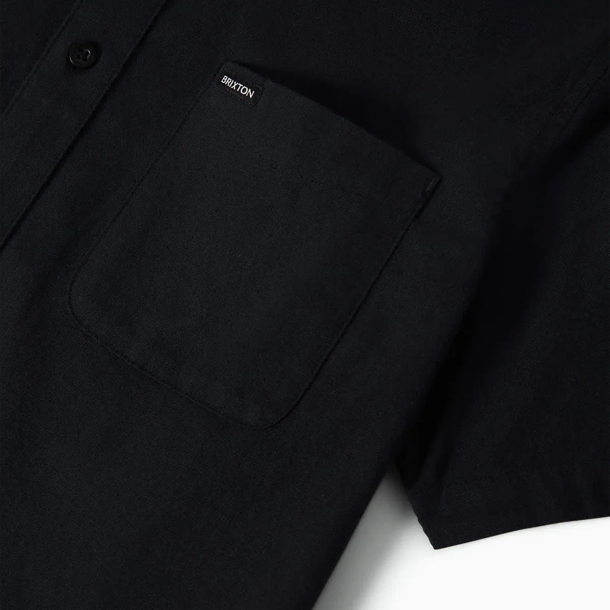 Brixton Sanford Oxford Shirt - Black sold by CCS product image thumbnail 4