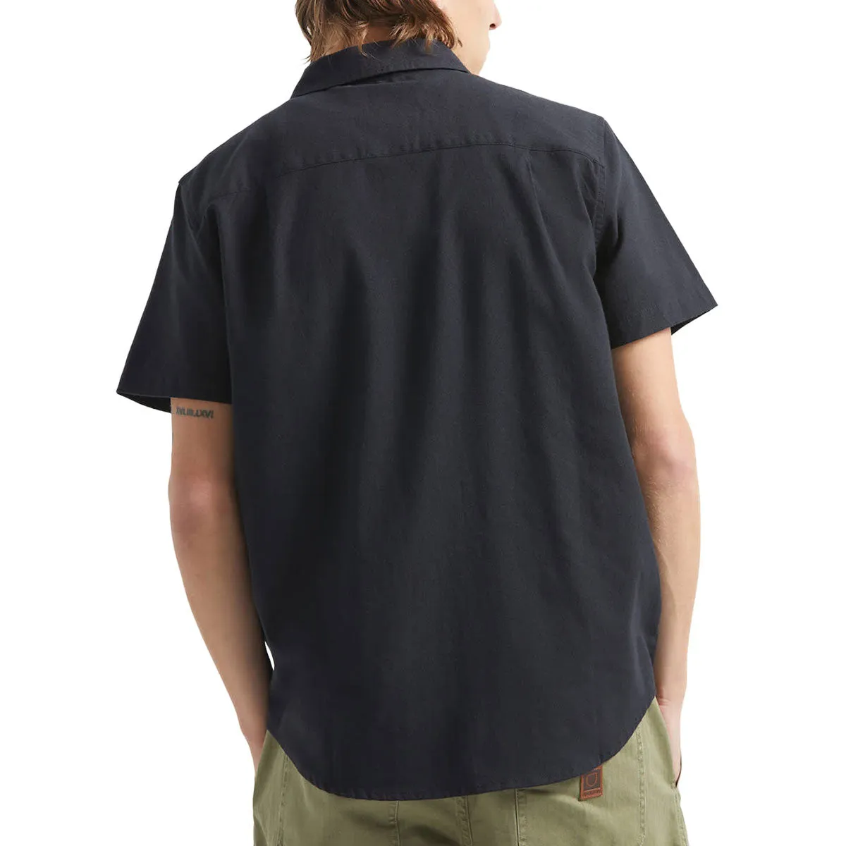 Brixton Sanford Oxford Shirt - Black sold by CCS product image thumbnail 2