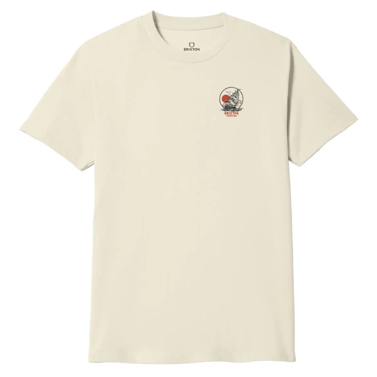 Brixton High Seas T-Shirt - Cream sold by CCS product image thumbnail 2