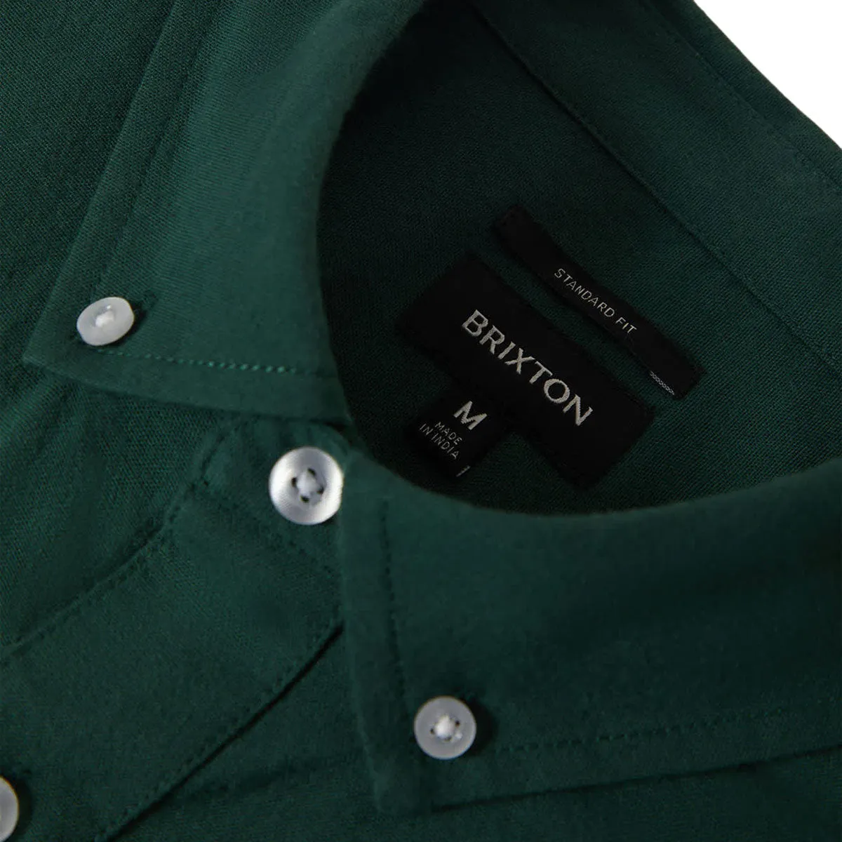 Brixton Sanford Oxford Shirt - Primal Green sold by CCS product image thumbnail 4