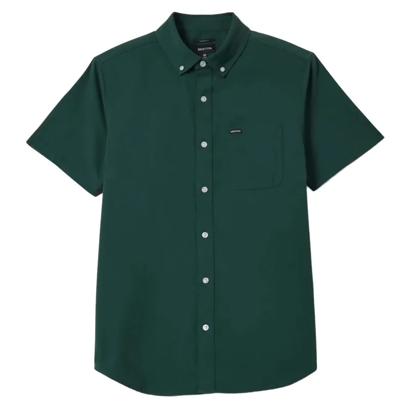 Brixton Sanford Oxford Shirt - Primal Green made by Brixton