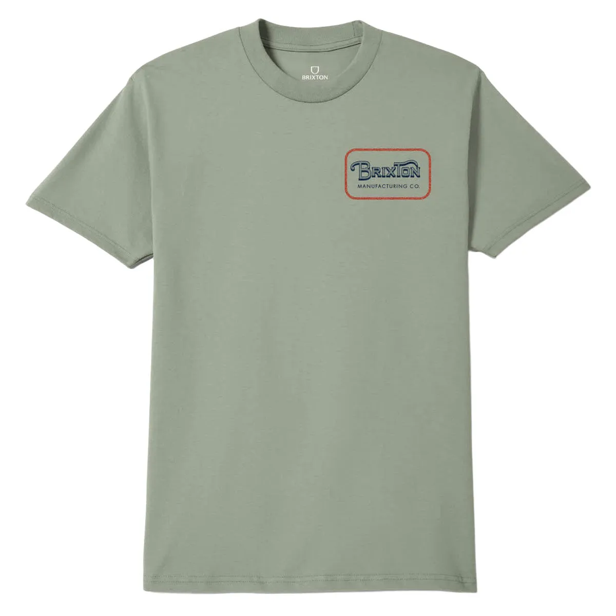 Brixton Grade T-Shirt - Desert Green/Dark Navy/Amber Terrain sold by CCS product image thumbnail 2