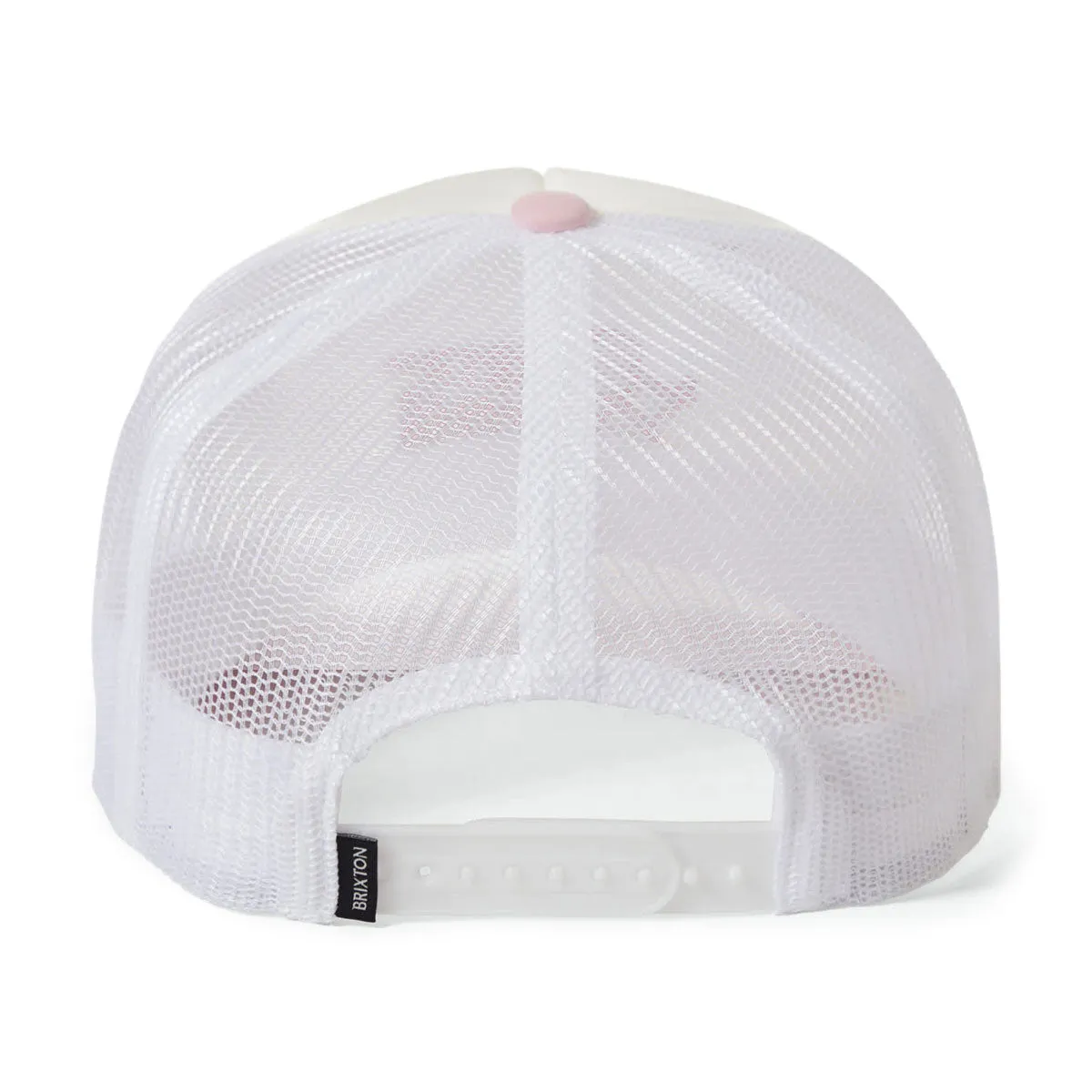 Brixton Cherry C Netplus MP Trucker Hat - Off White/Pink sold by CCS product image thumbnail 2