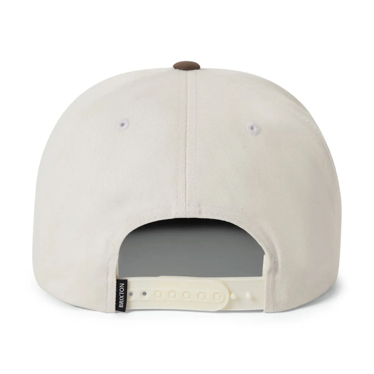 Brixton Rhett MP Snapback Hat - Off White/Pinecone Brown sold by CCS product image thumbnail 2
