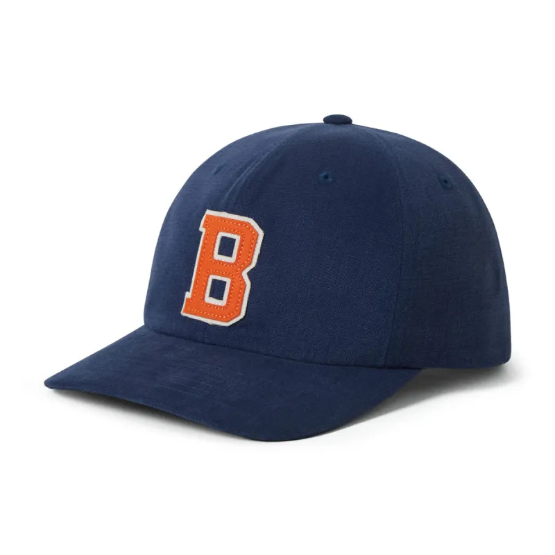 Brixton Big B MP Hat - Midnight Blue/Orange made by Brixton