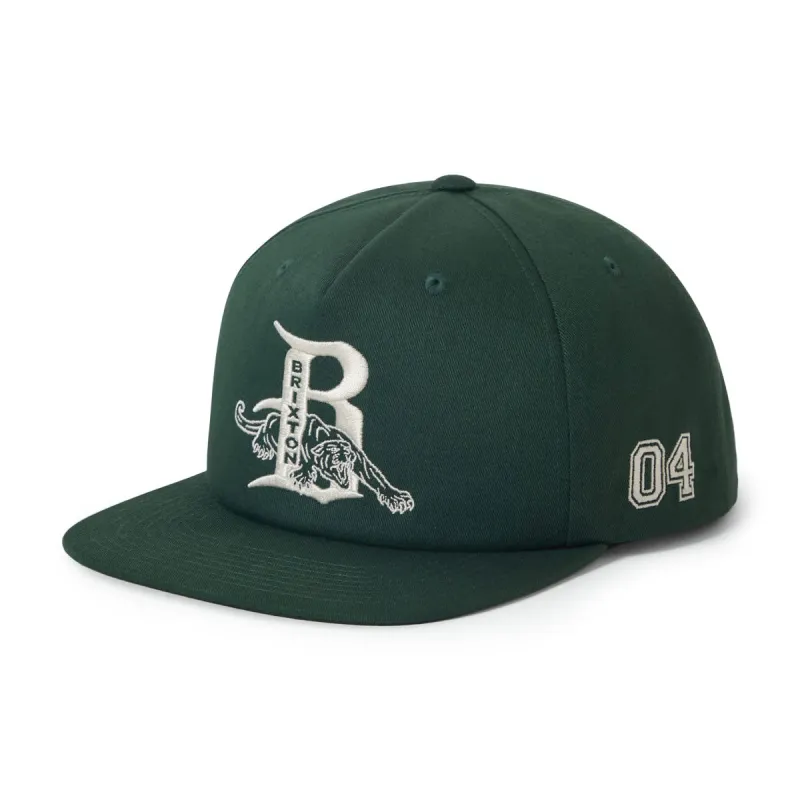 Brixton Predator MP Snapback Hat - Primal Green made by Brixton