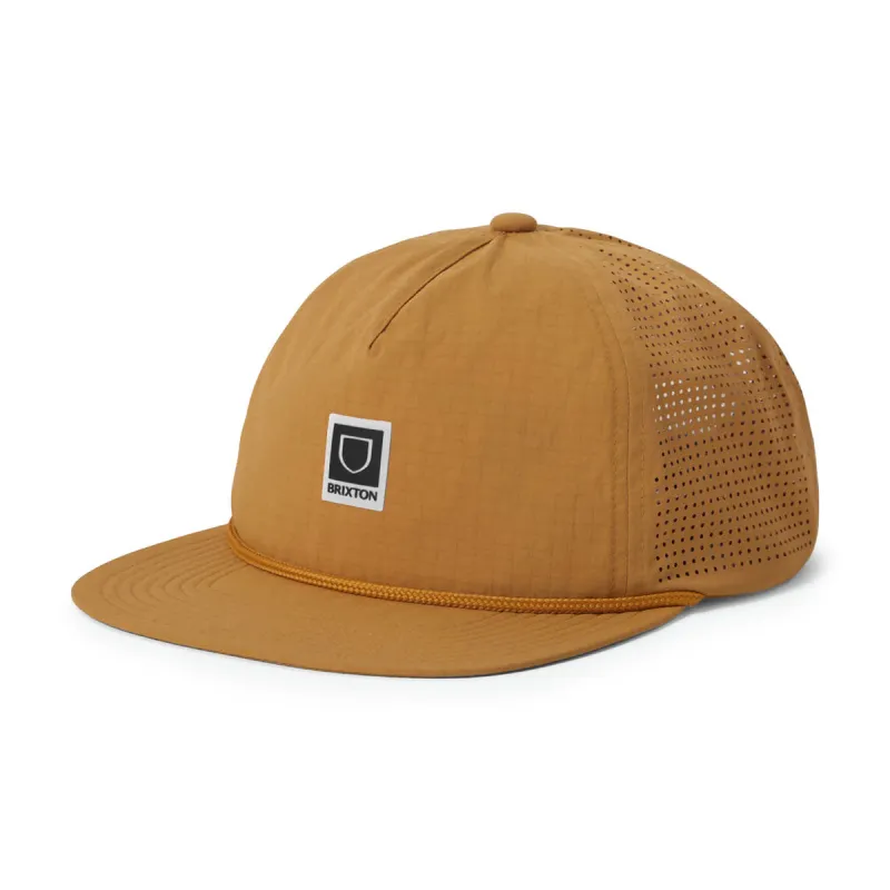 Brixton Journey MP Performance Snapback Hat - Copper made by Brixton