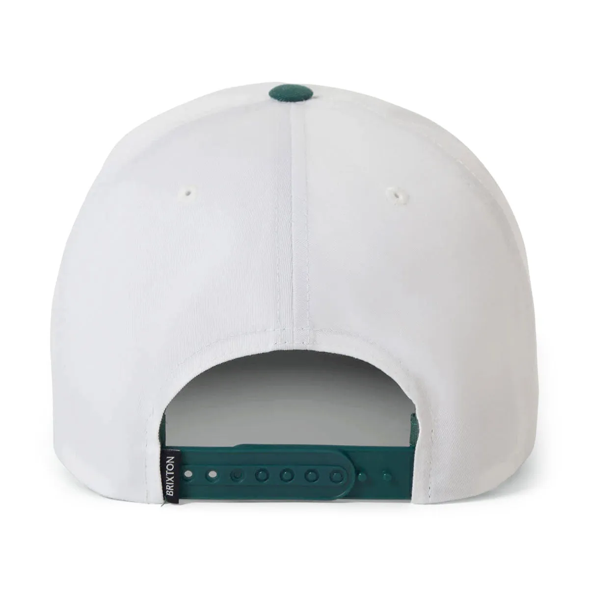 Brixton Gallatin MP Snapback Hat - Off White/Primal Green sold by CCS product image thumbnail 2