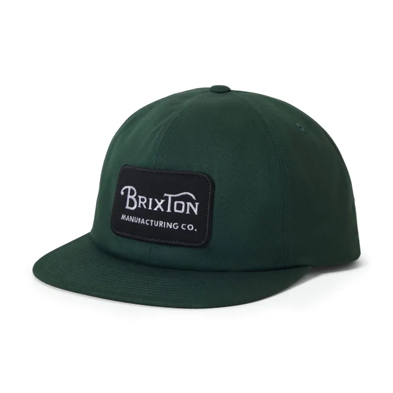 Brixton Grade HP Snapback Hat - Primal Green made by Brixton