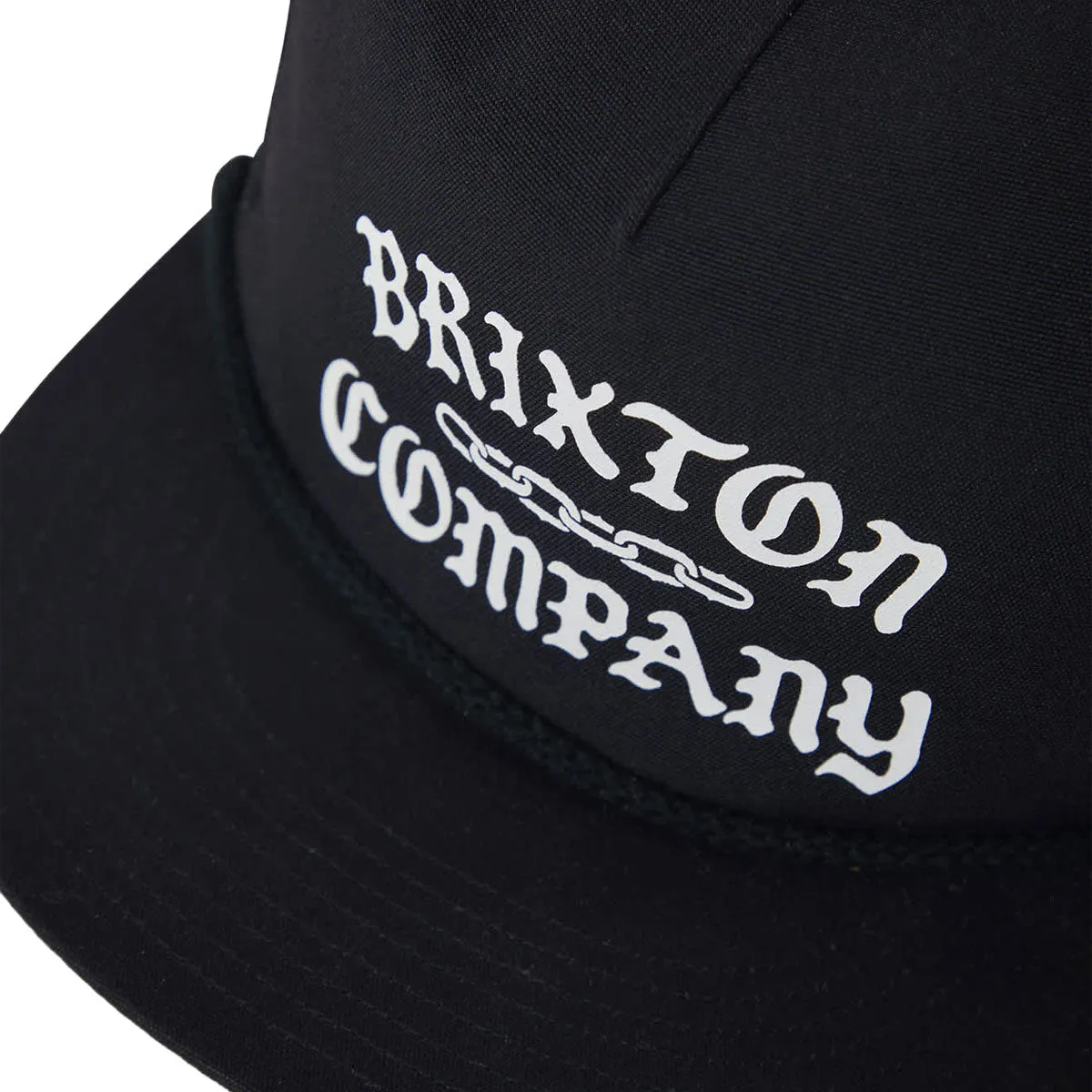 Brixton Chains Netplus HP Trucker Hat - Black/Black sold by CCS product image thumbnail 3