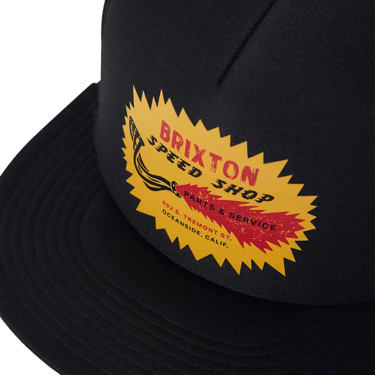 Brixton Mavis Netplus HP Trucker Hat - Black/Black sold by CCS product image thumbnail 3