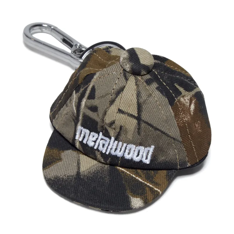 Metalwood Camo Keychain - Real Leaf Camo made by Metalwood Studios
