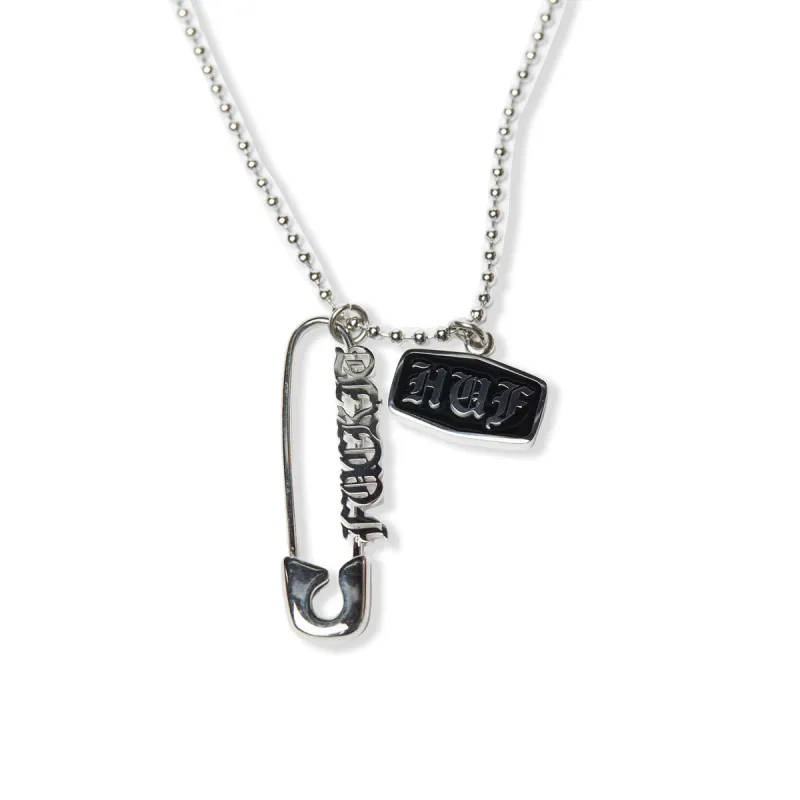 HUF Old E Pendant - Silver made by HUF