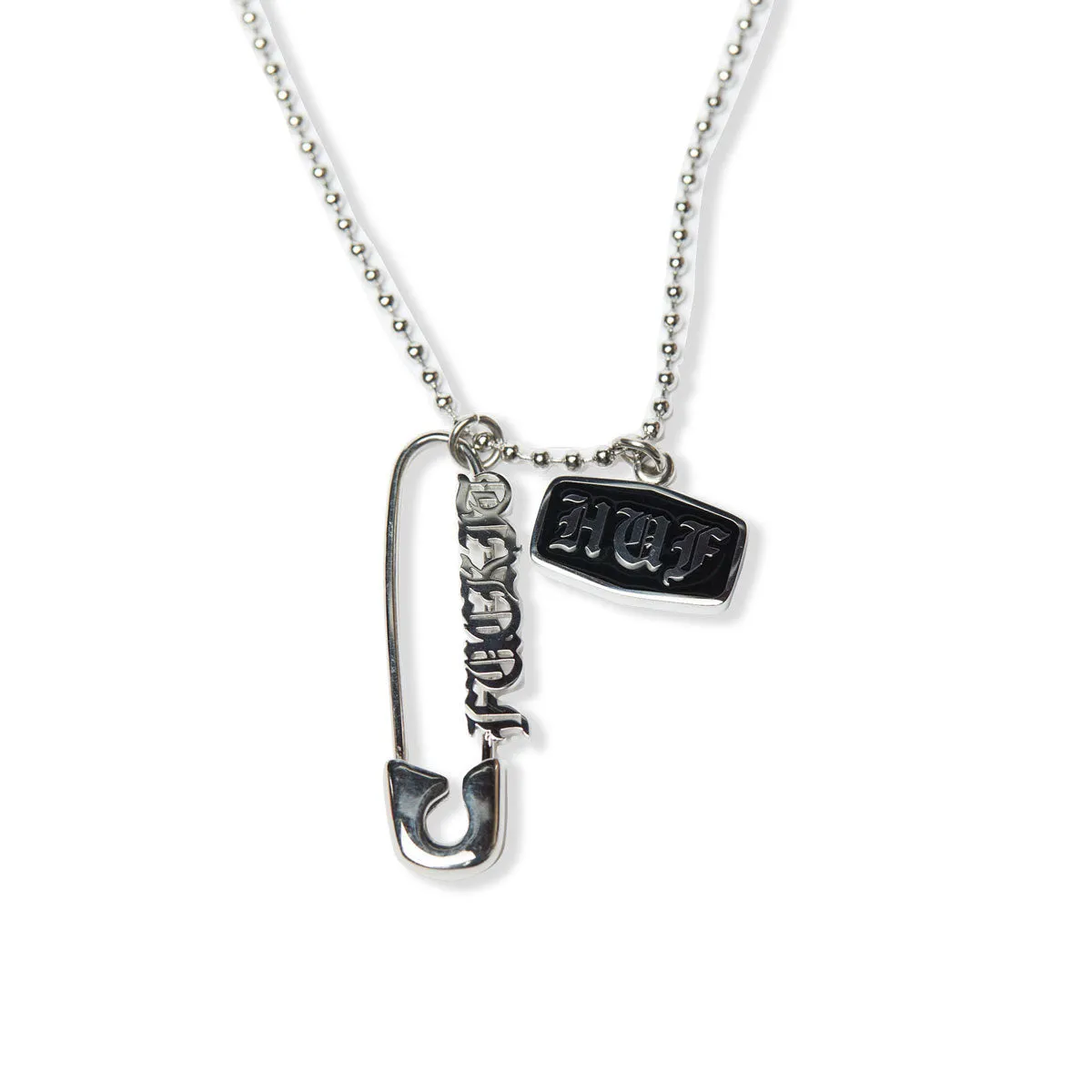 HUF Old E Pendant - Silver sold by CCS