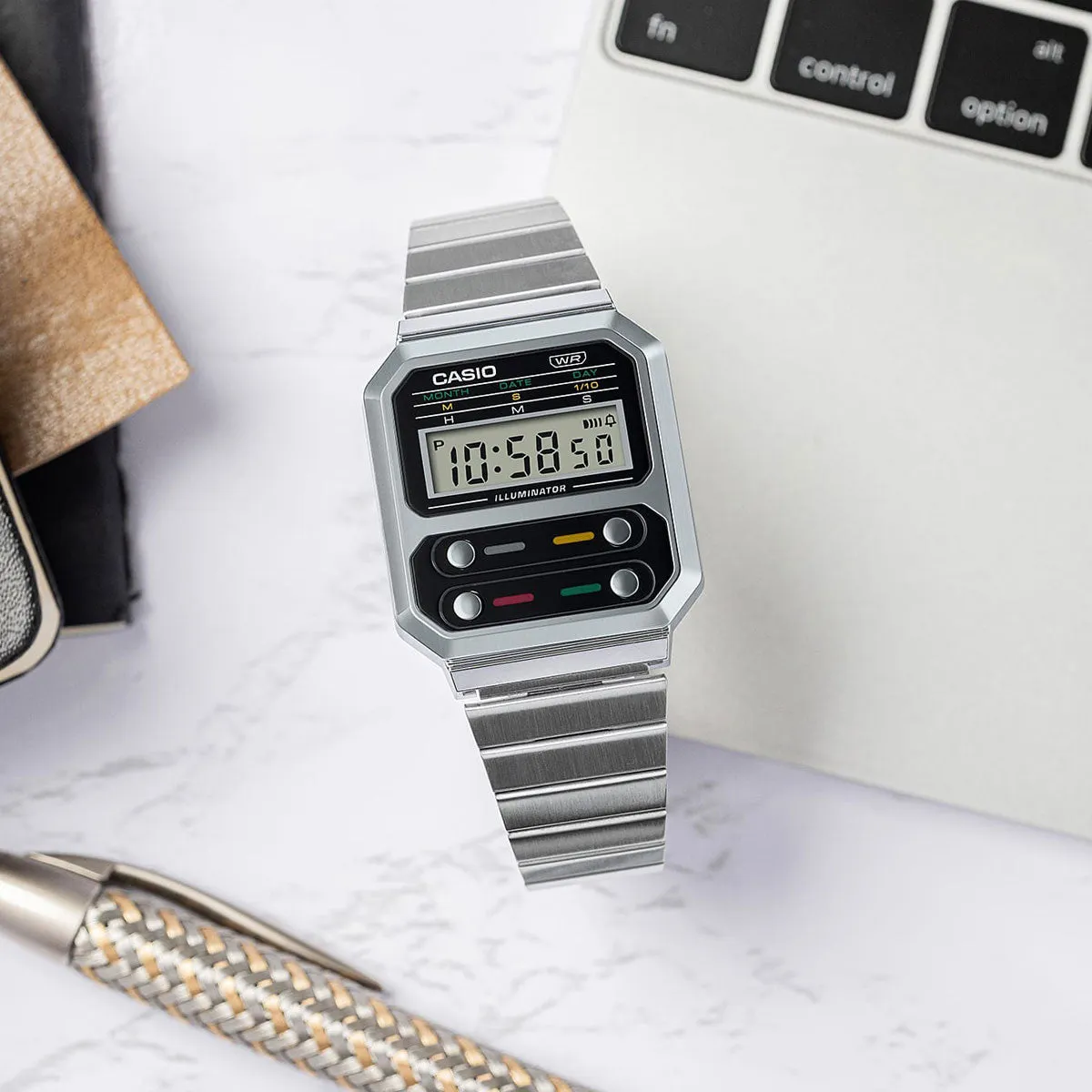 Casio A100WE-1AVT Watch sold by CCS product image thumbnail 4