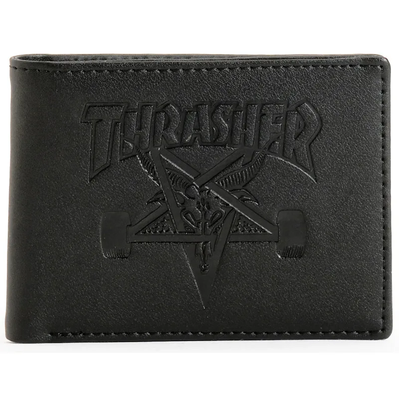 Thrasher Skate Goat Leather Wallet made by Thrasher