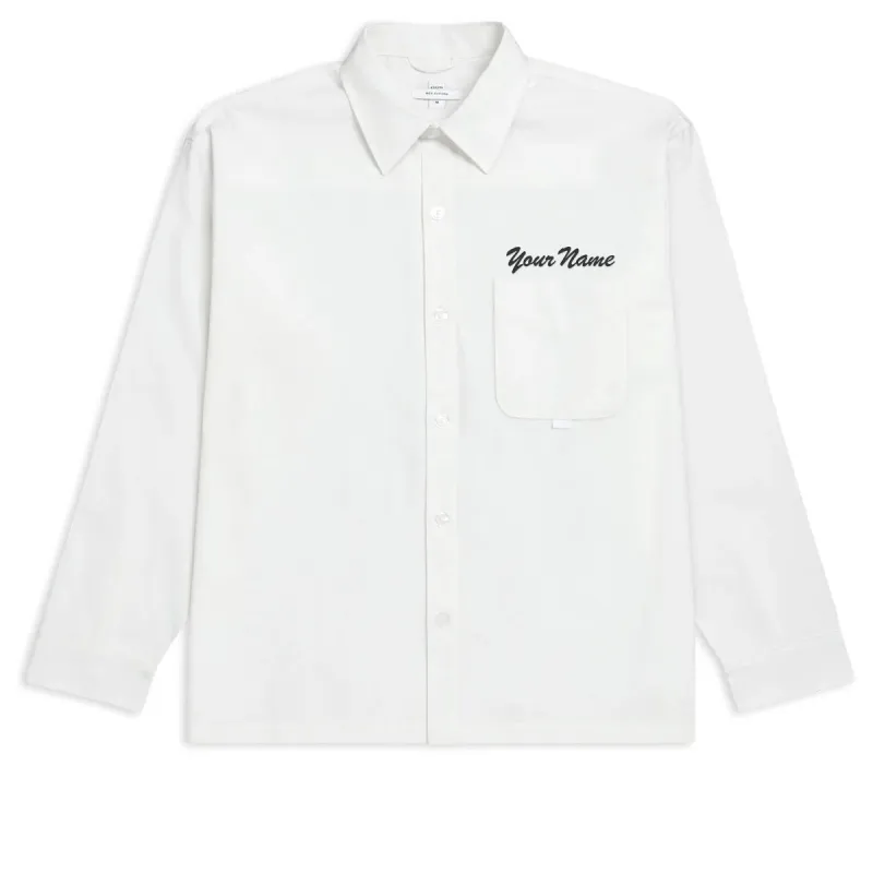 CCS Custom Embroidered Box Oxford Shirt - White made by CCS