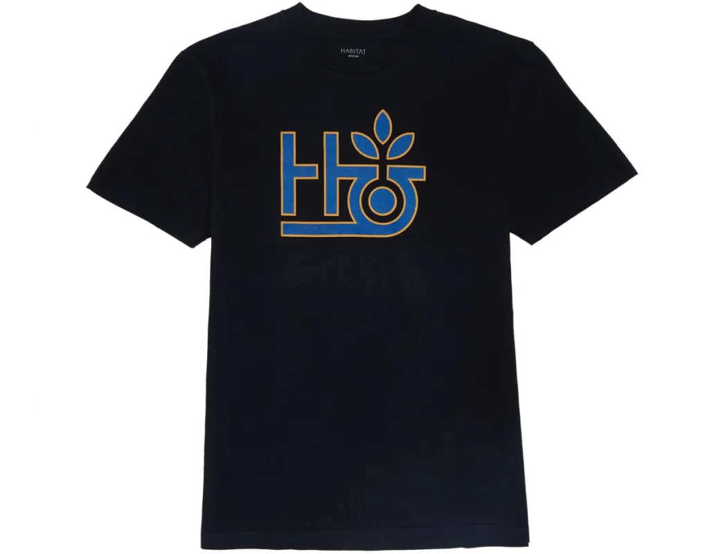 Habitat Pod Logo T-Shirt - Black made by Habitat