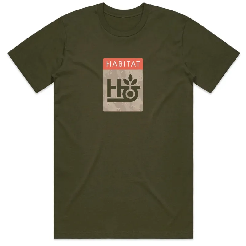 Habitat Dakar T-Shirt - Army made by Habitat