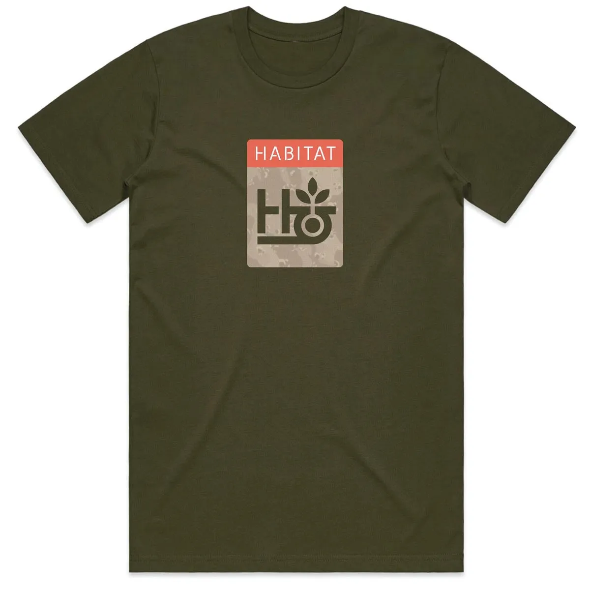 Habitat Dakar T-Shirt - Army sold by CCS