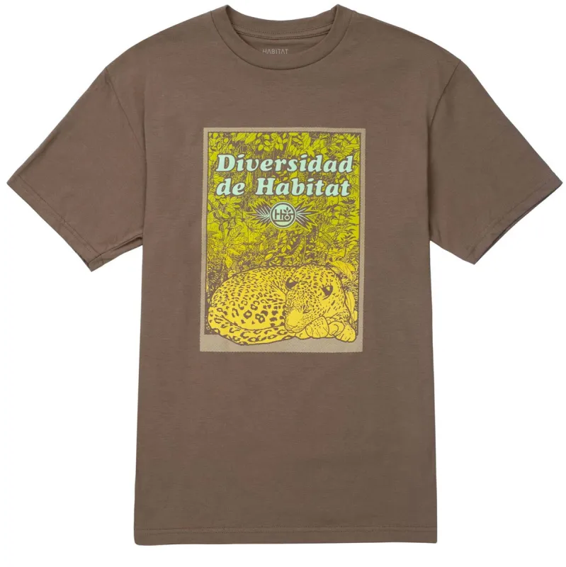 Habitat Diversidad de Habitat T-Shirt - Brown made by Habitat