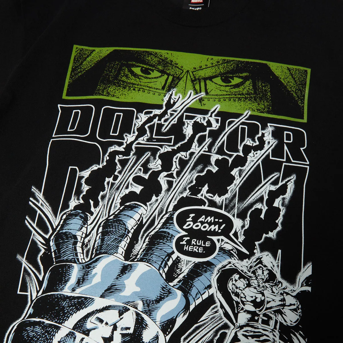 HUF x Marvel Doom Lives T-Shirt - Black sold by CCS product image thumbnail 3