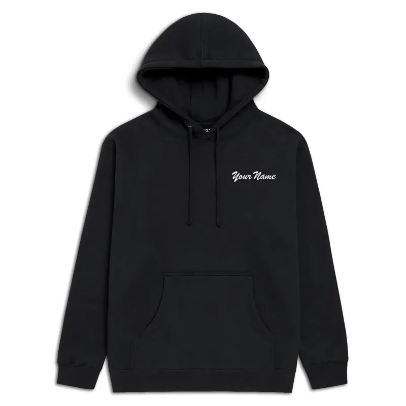 CCS Custom Embroidered Core Pullover Hoodie - Black made by CCS