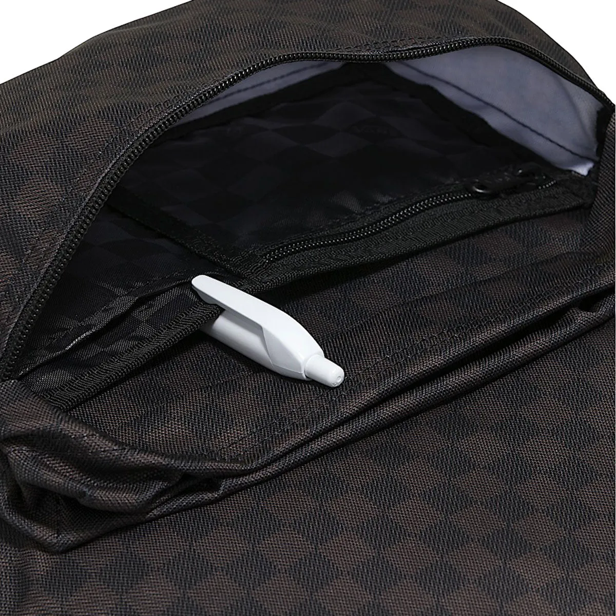 Vans Old Skool Check Backpack - Black/Charcoal sold by CCS product image thumbnail 5