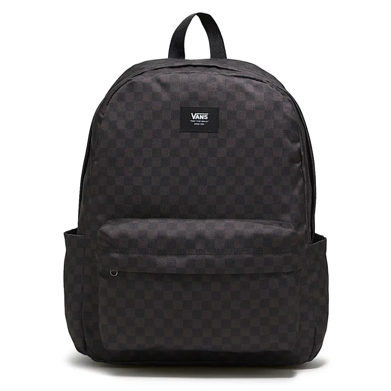 Vans Old Skool Check Backpack - Black/Charcoal made by Vans