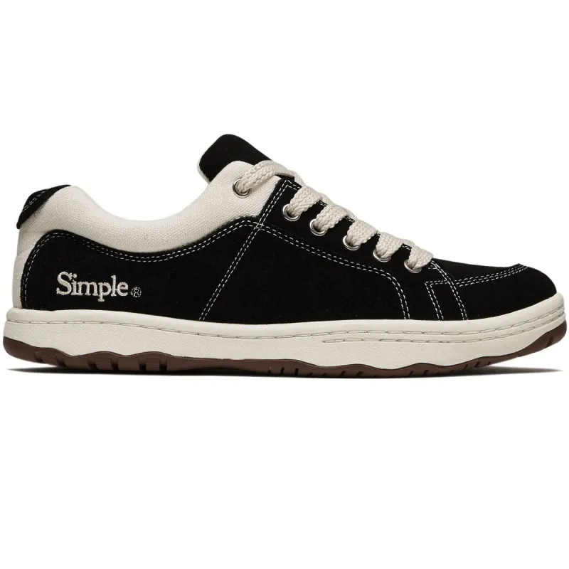 Simple OS Suede Shoes - Black made by Simple