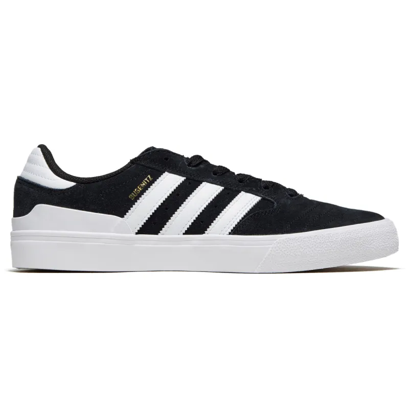 Adidas Busenitz Vulc II Shoes - Black/White/Gum made by Adidas