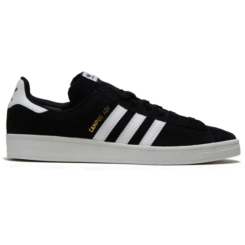 Adidas Campus ADV Shoes - Black/White/White made by Adidas