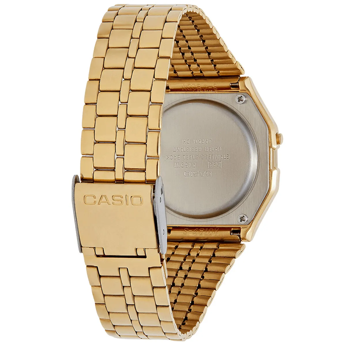 Casio A158WETG-9A Watch - Vintage Mirror Dig Gold sold by CCS product image thumbnail 2