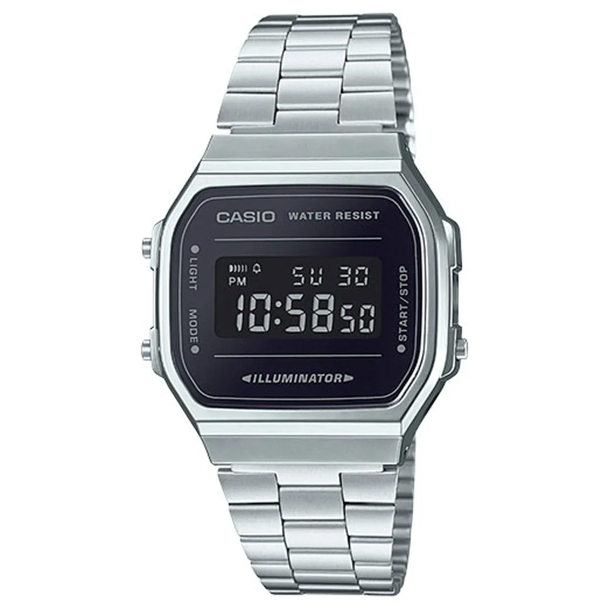 Casio A168 Watch - Black sold by CCS